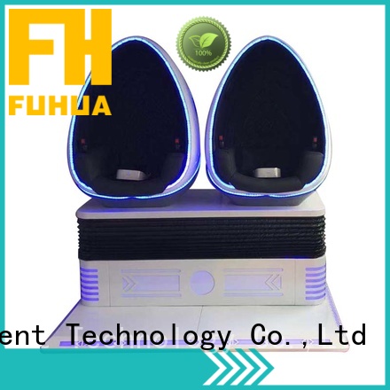 Amusement VR Theme Park 9D Virtual Egg Cinema Simulator For Sale