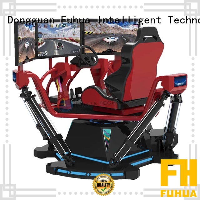 Fuhua fiberglass best racing simulator for cinema