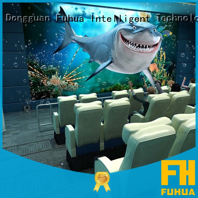 Fuhua xd 4d 5d cinema supply for theme park