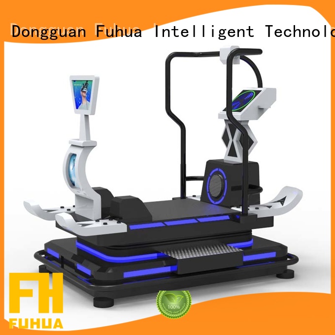 Fuhua athletic vr treadmill for fitness game center