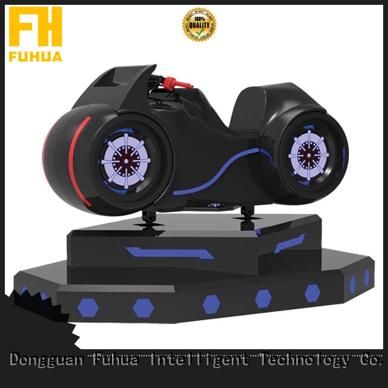 amusement motion Fuhua Brand racing car vr factory