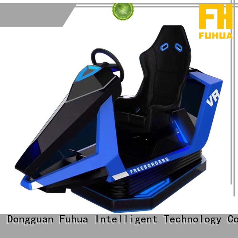 Fuhua flight car racing game simulator for theme park