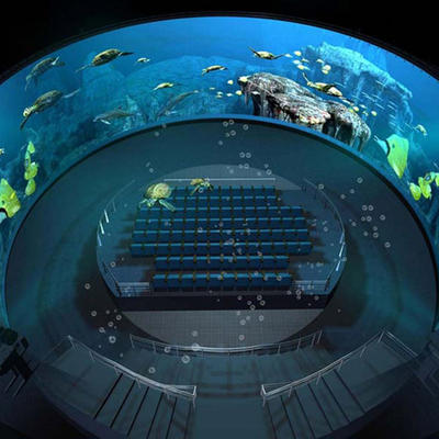 Fuhua Luxury Dome Cinema Theatre Fisheye Lens Projector system