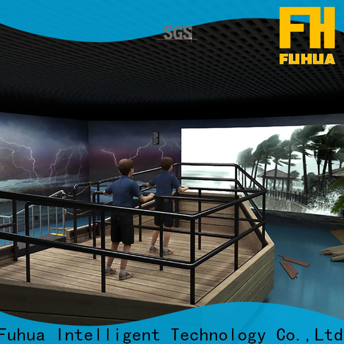 Fuhua motion typhoon simulator for Science Education for commercial amusement