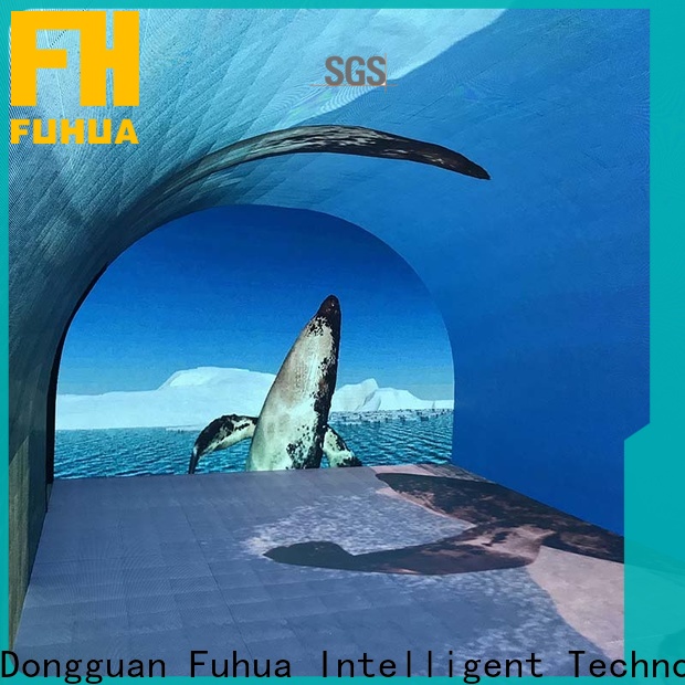 Fuhua Attractive curved projection screen for sale for tourist attractions