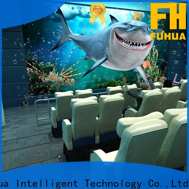 Fuhua motion 5d cinema supply for amusement park