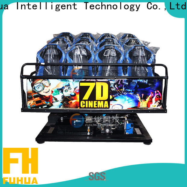 Fuhua Interactive 7d simulator cinema audio system for tourist attractions