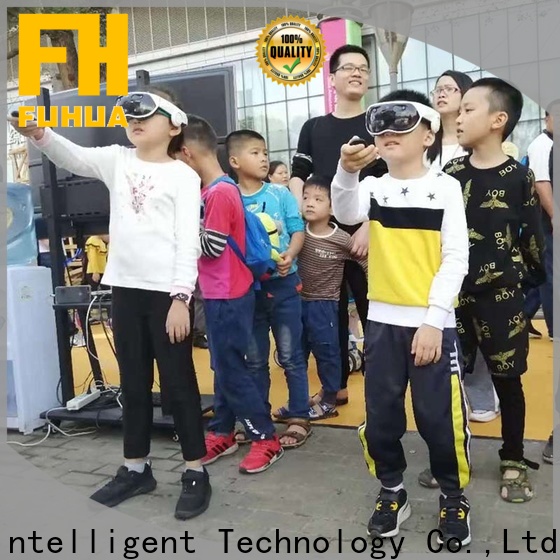 Fuhua high performance mixed reality games with the real environment for space & science center