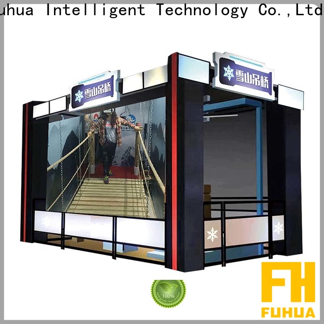 Fuhua Sports vr bridge simulator with the real environment for shopping malls