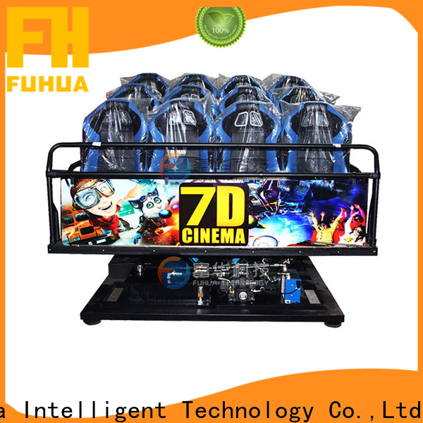 Interactive cinema 7d fuhua display system for museum