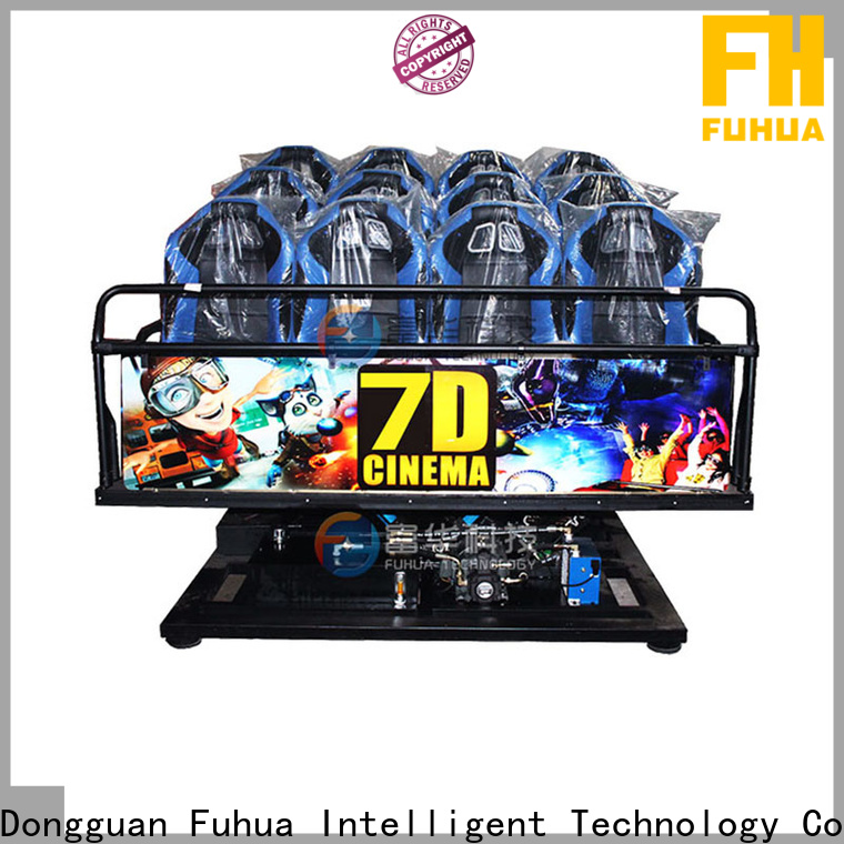 Fuhua Interactive 7d cinema simulator special effects for family entertainment center