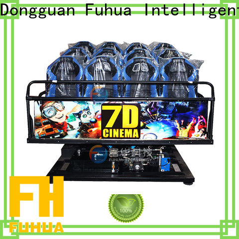 Fuhua seat 7d cinema simulator stereo and seat for cinemas