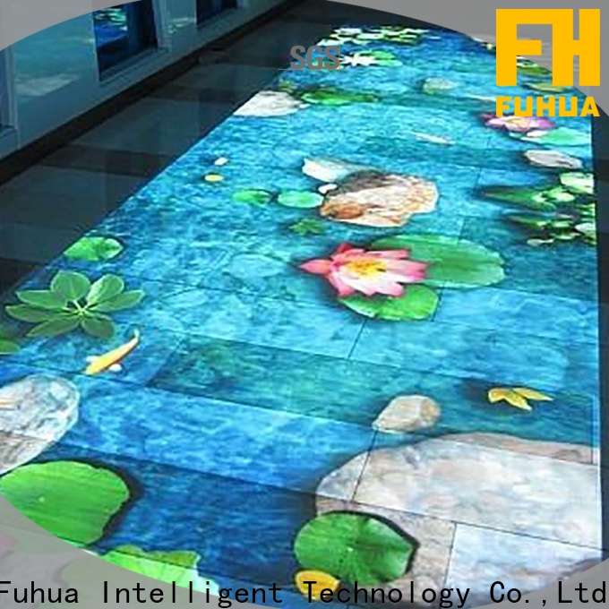 Fuhua simple 3d holographic projection for sale for square