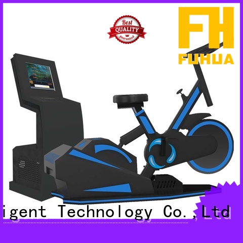 athletic vr bike center for exercising for amusement