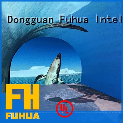 Fuhua Attractive interactive led wall for kids clubs