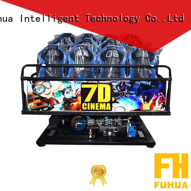 Interactive 7d cinema simulator fuhua special effects for space & science center