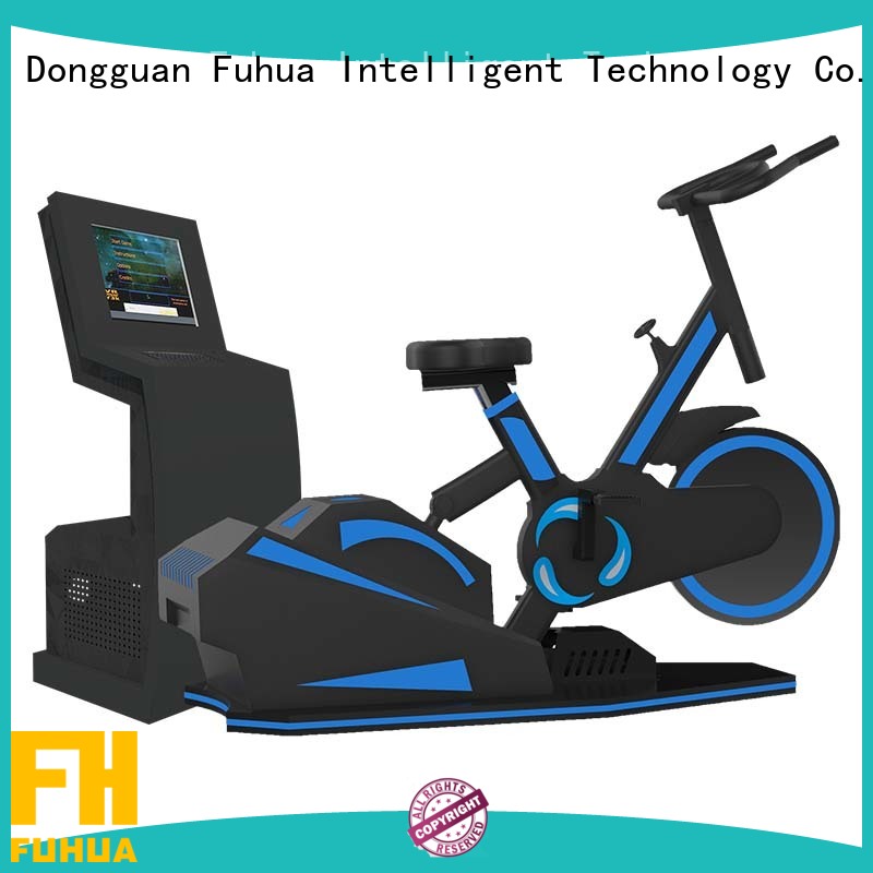 Fuhua cool bike vr realistic experience for school