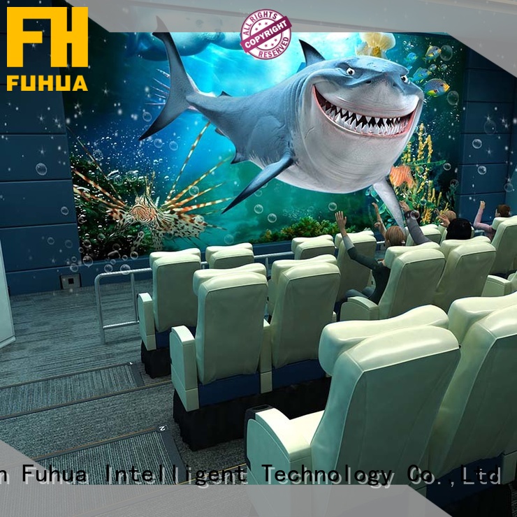 Fuhua cool 5d cinema for kids for theme park