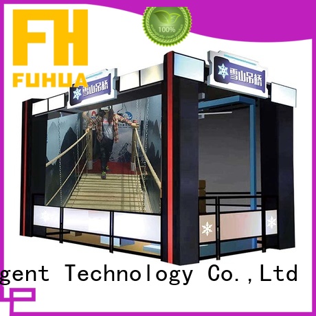 Fuhua vr virtual reality bridge with the real environment for aquariums