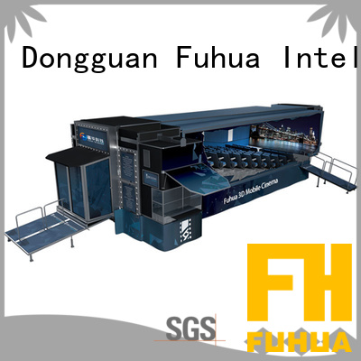 Fuhua xd mobile theater dynamic seats for theme parks