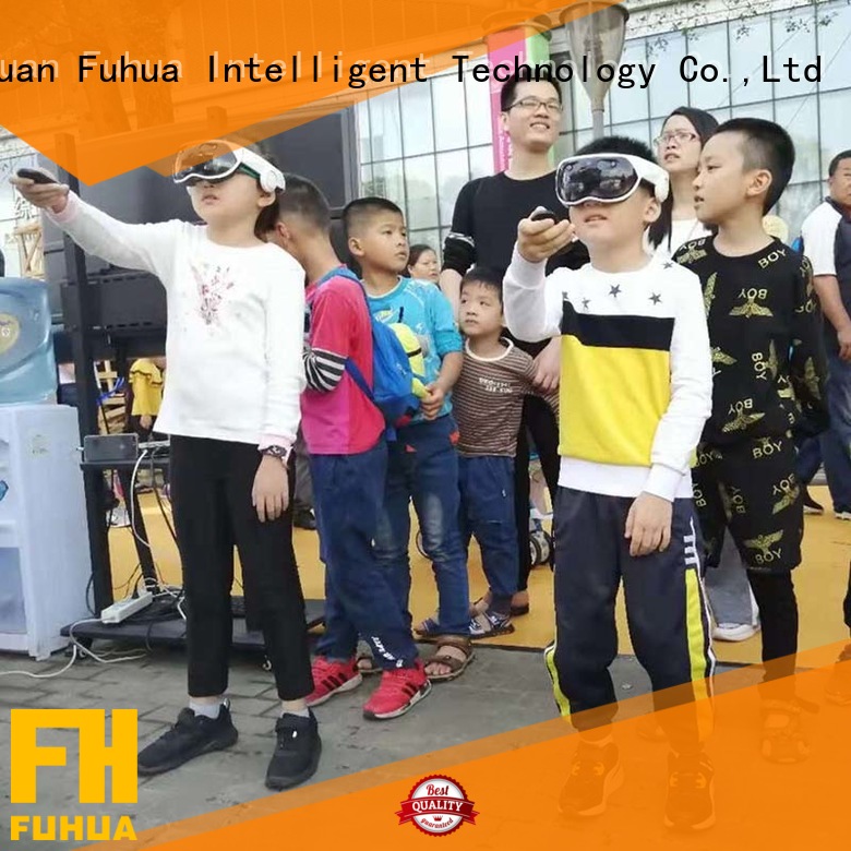 Fuhua Newest Mixed Reality 360 9D VR Multiplayer Interactive Game