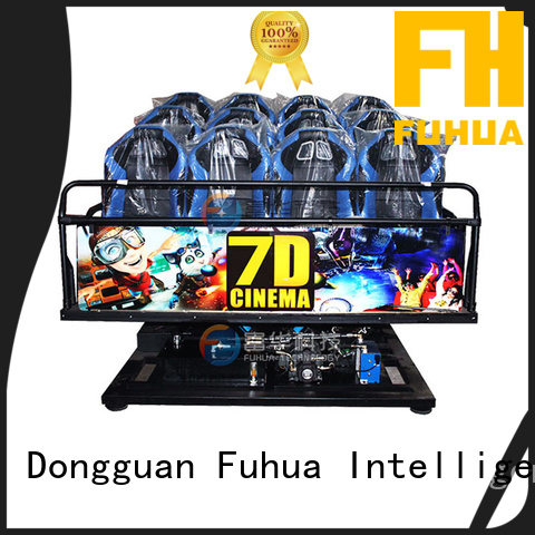 Fuhua dof cinema 7d stereo and seat for aquariums