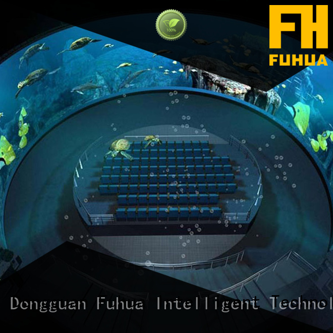 Fuhua Luxury Dome Cinema Theatre Fisheye Lens Projector system