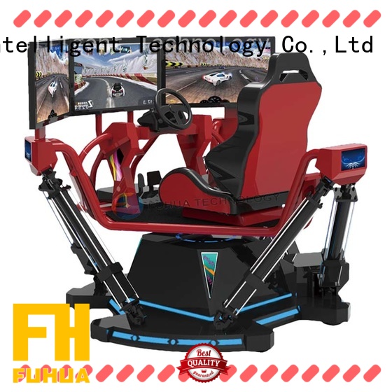 6dof racing simulator cockpit for cinema Fuhua