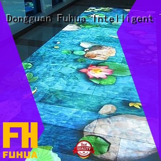 Fuhua relaxing floor projection improve ability for mall