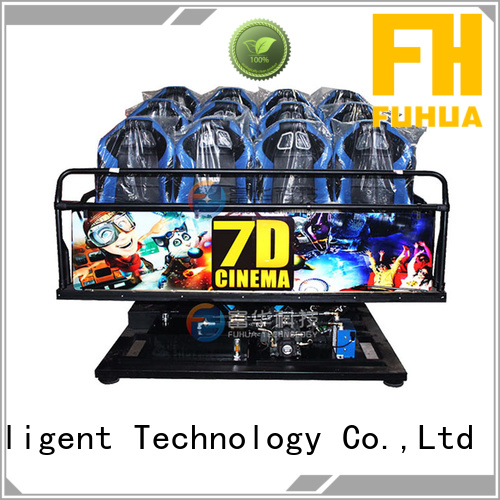 Fuhua Attractive 7d simulator cinema audio system for museum