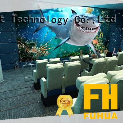 Fuhua xd 4d 5d cinema supply for amusement park