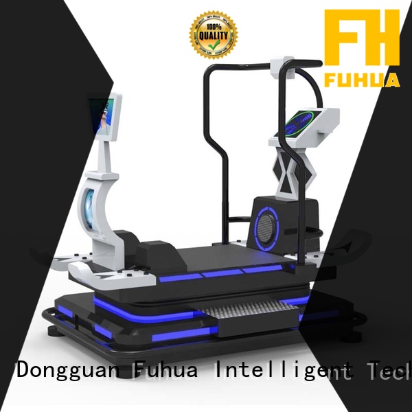 Fuhua cool ski vr realistic experience for fitness game center