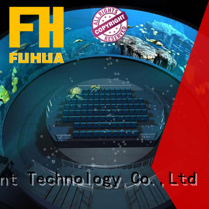 Fuhua Luxury Dome Cinema Theatre Fisheye Lens Projector system