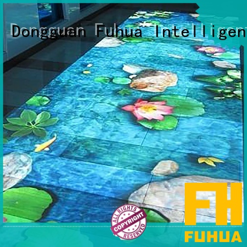 Fuhua relaxing 3d holographic projection supply for game center