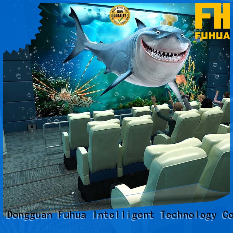 Fuhua Interactive 5d cinema different experience for theme park