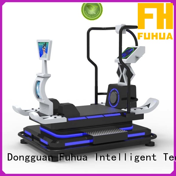 Attractive vr walker rowing for fitness game center