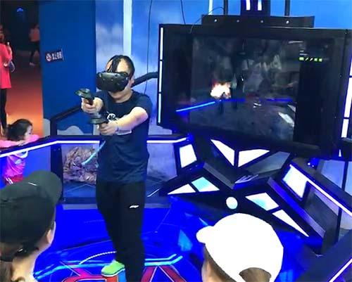 Fuhua arcade vr shooting engines for theme park-1