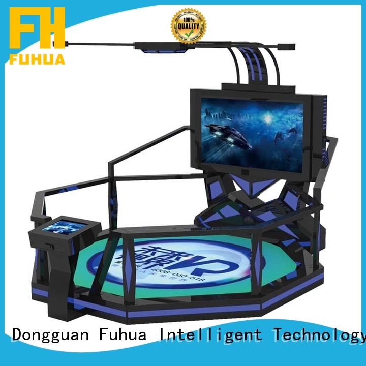 Attractive vr shooting platform dynamic control technology for theme park