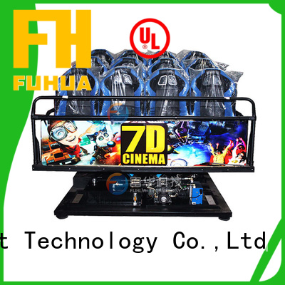 Fuhua high performance cinema 7d display system for space & science center