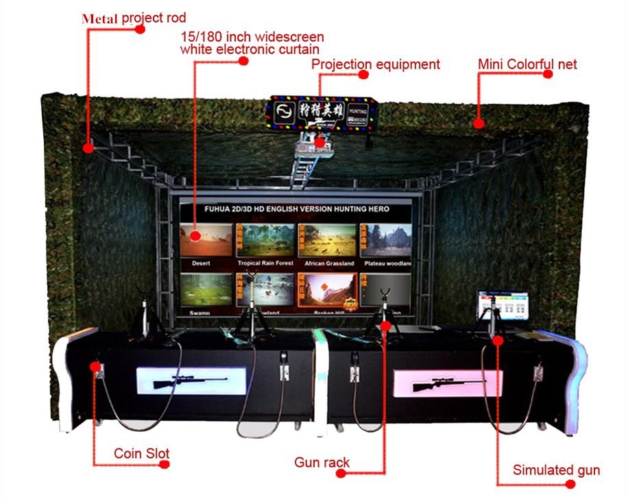 Fuhua fashionable shooting simulator factory for cinema-2