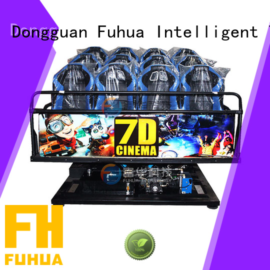 Fuhua Interactive 7D Cinema Theater 6 DOF Electric Motion Seat