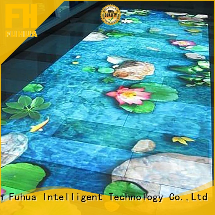 Fuhua projection 3d holographic projection Multiplayer for mall