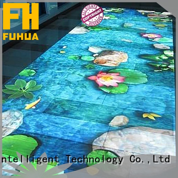 Fuhua Attractive 3d projection mapping supply for mall