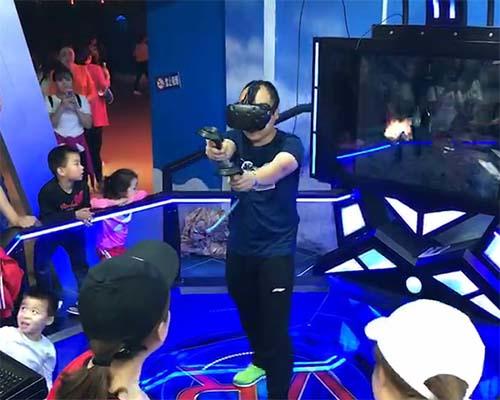 Fuhua arcade vr shooting engines for theme park-3