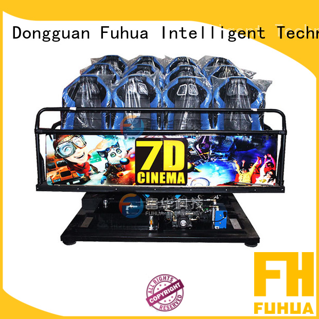 Fuhua Interactive 7D Cinema Theater 6 DOF Electric Motion Seat