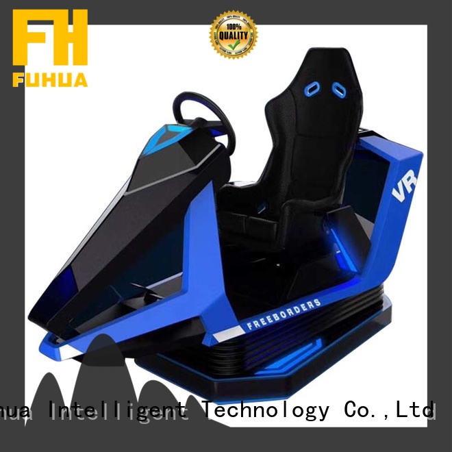 cockpit simulator racing screen for theme park Fuhua