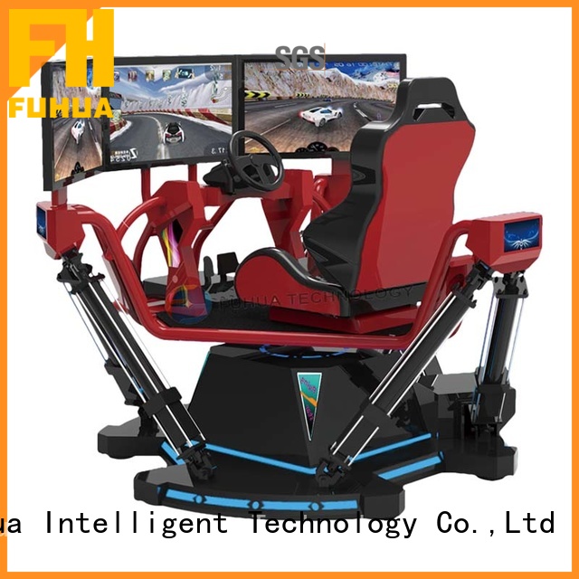 Fuhua fashionable vr racing car for sale for amusement