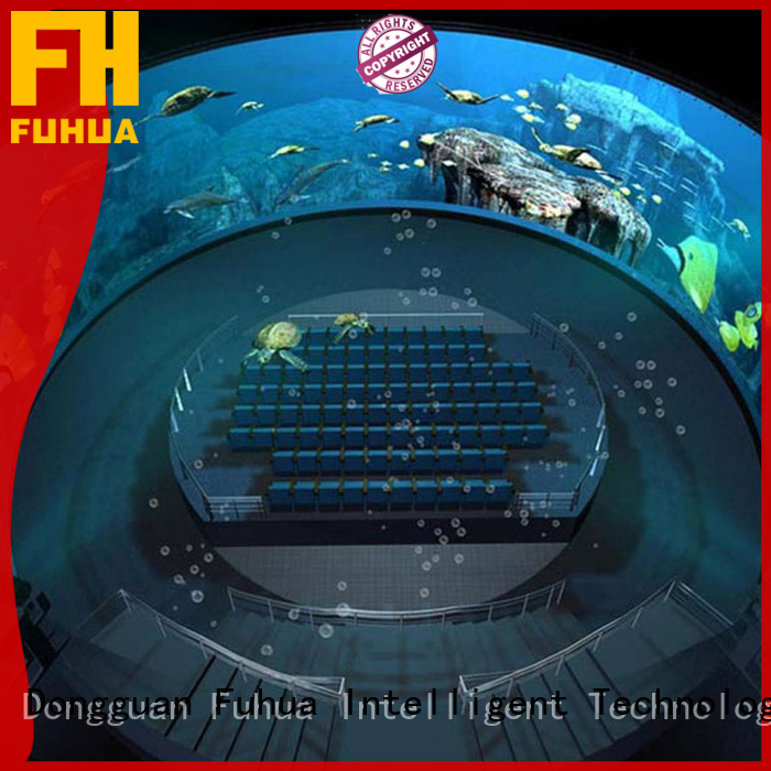 Fuhua Luxury Dome Cinema Theatre Fisheye Lens Projector system