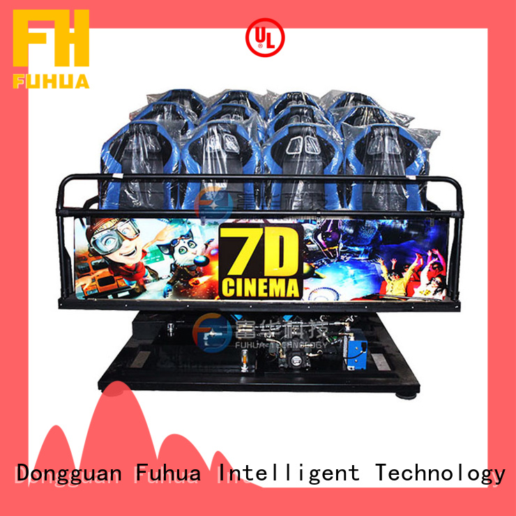 Fuhua Interactive 7D Cinema Theater 6 DOF Electric Motion Seat