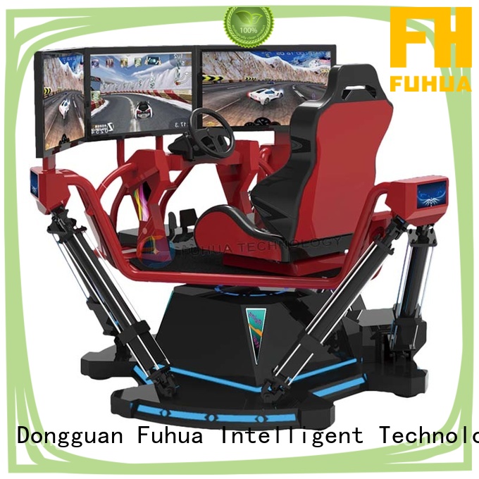 Fuhua arcade vr racing simulator for sale for theme park